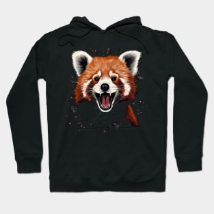 Red Panda Smiling Hoodie